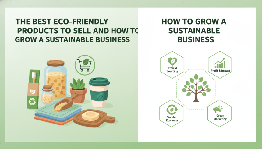 The best eco-friendly products to sell and how to grow a sustainable business