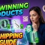 A dashboard showing various viral dropshipping products and their ad engagement metrics.