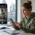 A digital workspace showing TikTok analytics and viral product demos
